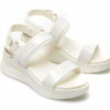 Comandă Încălțăminte Damă, la Reducere  Sandale ALDO albe, JENNERENA100, din piele ecologica Branduri de top ✓