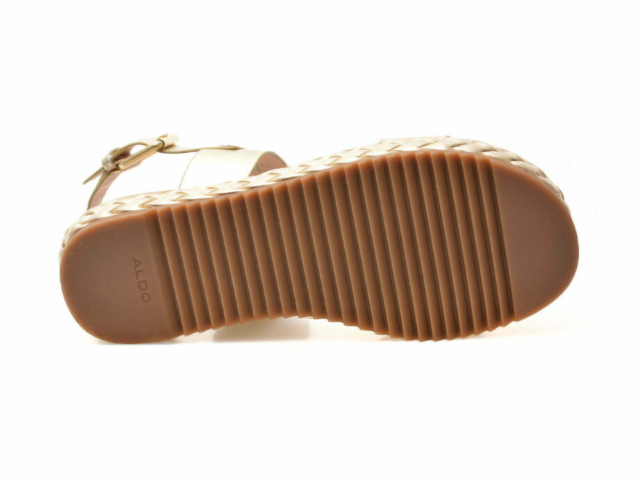 Comandă Încălțăminte Damă, la Reducere  Sandale ALDO aurii, MEROREL741, din piele ecologica Branduri de top ✓