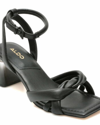 Comandă Încălțăminte Damă, la Reducere  Sandale ALDO negre, BUBBLE001, din piele ecologica Branduri de top ✓
