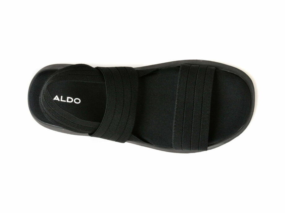 Comandă Încălțăminte Damă, la Reducere  Sandale ALDO negre, REPOSA001, din material textil Branduri de top ✓