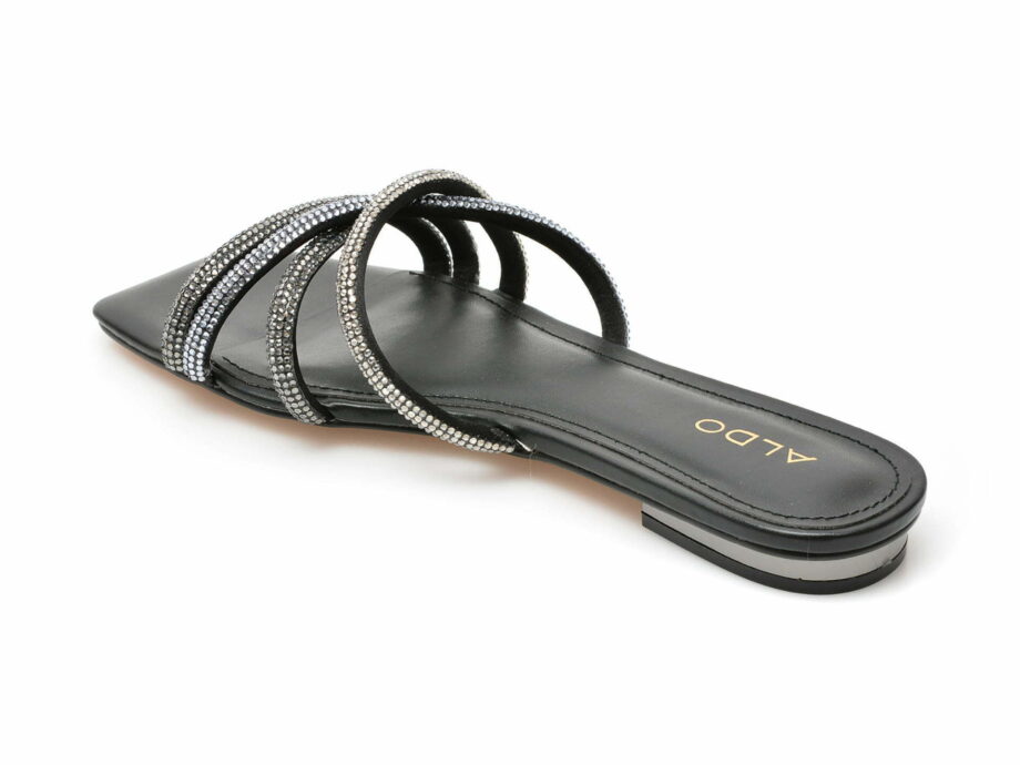 Comandă Încălțăminte Damă, la Reducere  Sandale ALDO negre, ROSSIE001, din material textil Branduri de top ✓