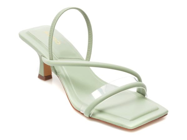 Comandă Încălțăminte Damă, la Reducere  Sandale ALDO verzi, ZOEBAEN340, din piele ecologica Branduri de top ✓