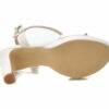 Comandă Încălțăminte Damă, la Reducere  Sandale EPICA albe, 6029, din piele ecologica Branduri de top ✓