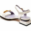 Comandă Încălțăminte Damă, la Reducere  Sandale EPICA albe, LD203, din piele naturala Branduri de top ✓