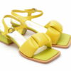 Comandă Încălțăminte Damă, la Reducere  Sandale EPICA galbene, 150099, din piele naturala Branduri de top ✓