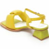 Comandă Încălțăminte Damă, la Reducere  Sandale EPICA galbene, 150099, din piele naturala Branduri de top ✓