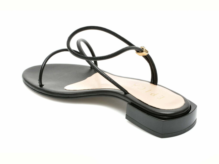 Comandă Încălțăminte Damă, la Reducere  Sandale EPICA negre, 2099, din piele naturala Branduri de top ✓