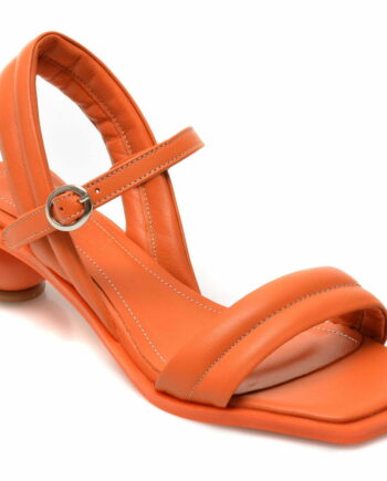 Comandă Încălțăminte Damă, la Reducere  Sandale EPICA portocalii, 582, din piele naturala Branduri de top ✓