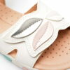 Comandă Încălțăminte Damă, la Reducere  Sandale GEOX albe, J258ZC, din piele ecologica Branduri de top ✓
