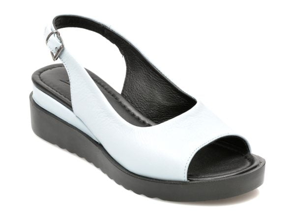 Comandă Încălțăminte Damă, la Reducere  Sandale IMAGE albastre, 2740, din piele naturala Branduri de top ✓