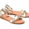 Comandă Încălțăminte Damă, la Reducere  Sandale IMAGE albe, 100H, din piele naturala Branduri de top ✓
