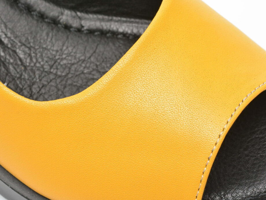 Comandă Încălțăminte Damă, la Reducere  Sandale IMAGE galbene, 2740, din piele naturala Branduri de top ✓