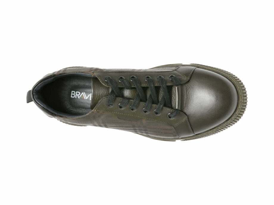 Comandă Încălțăminte Damă, la Reducere  Pantofi BRAVELLI kaki, 78902, din piele naturala Branduri de top ✓