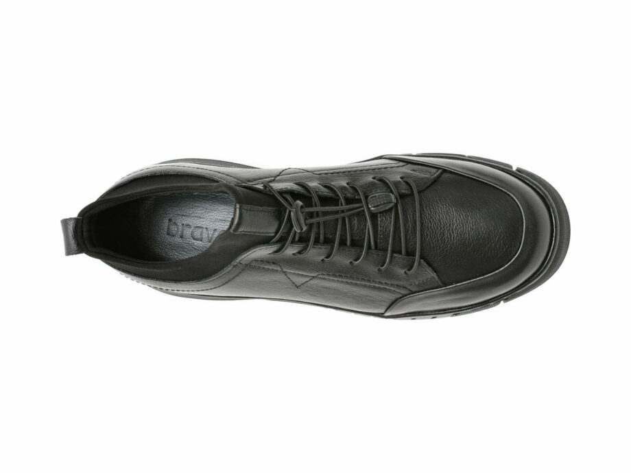 Comandă Încălțăminte Damă, la Reducere  Pantofi BRAVELLI negri, 13053, din piele naturala Branduri de top ✓