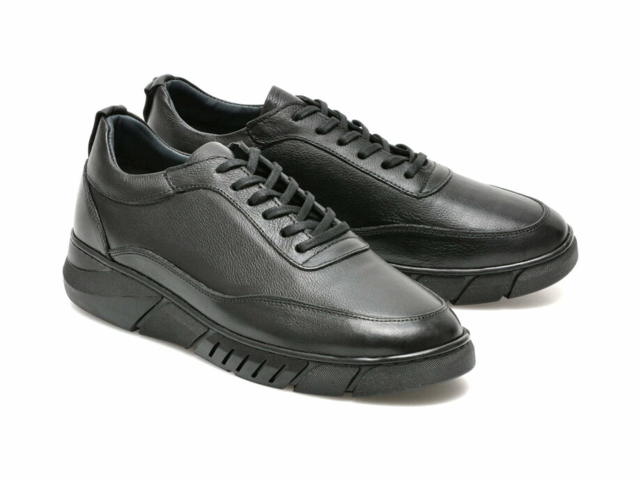 Comandă Încălțăminte Damă, la Reducere  Pantofi BRAVELLI negri, 13058, din piele naturala Branduri de top ✓