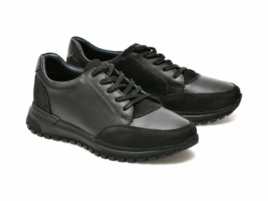 Comandă Încălțăminte Damă, la Reducere  Pantofi BRAVELLI negri, 13081, din piele naturala Branduri de top ✓