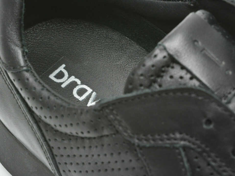 Comandă Încălțăminte Damă, la Reducere  Pantofi BRAVELLI negri, 91111, din piele naturala Branduri de top ✓