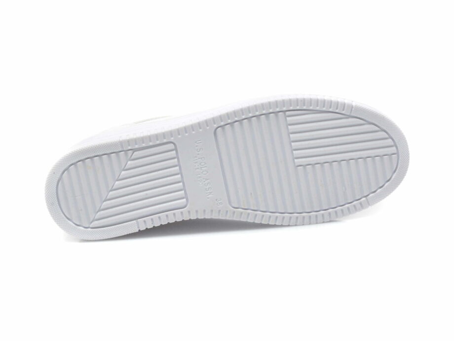 Comandă Încălțăminte Damă, la Reducere  Pantofi sport US POLO ASSN albi, SURI, din piele ecologica Branduri de top ✓