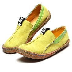 Comandă Încălțăminte Damă, la Reducere  Women Soft Sole Pure Color Flat Loafers Branduri de top ✓