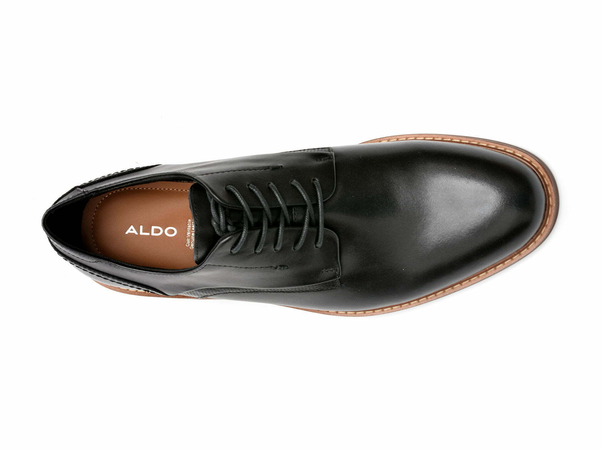 Comandă Încălțăminte Damă, la Reducere  Pantofi ALDO negri, LOBSTERFLEX004, din piele naturala Branduri de top ✓