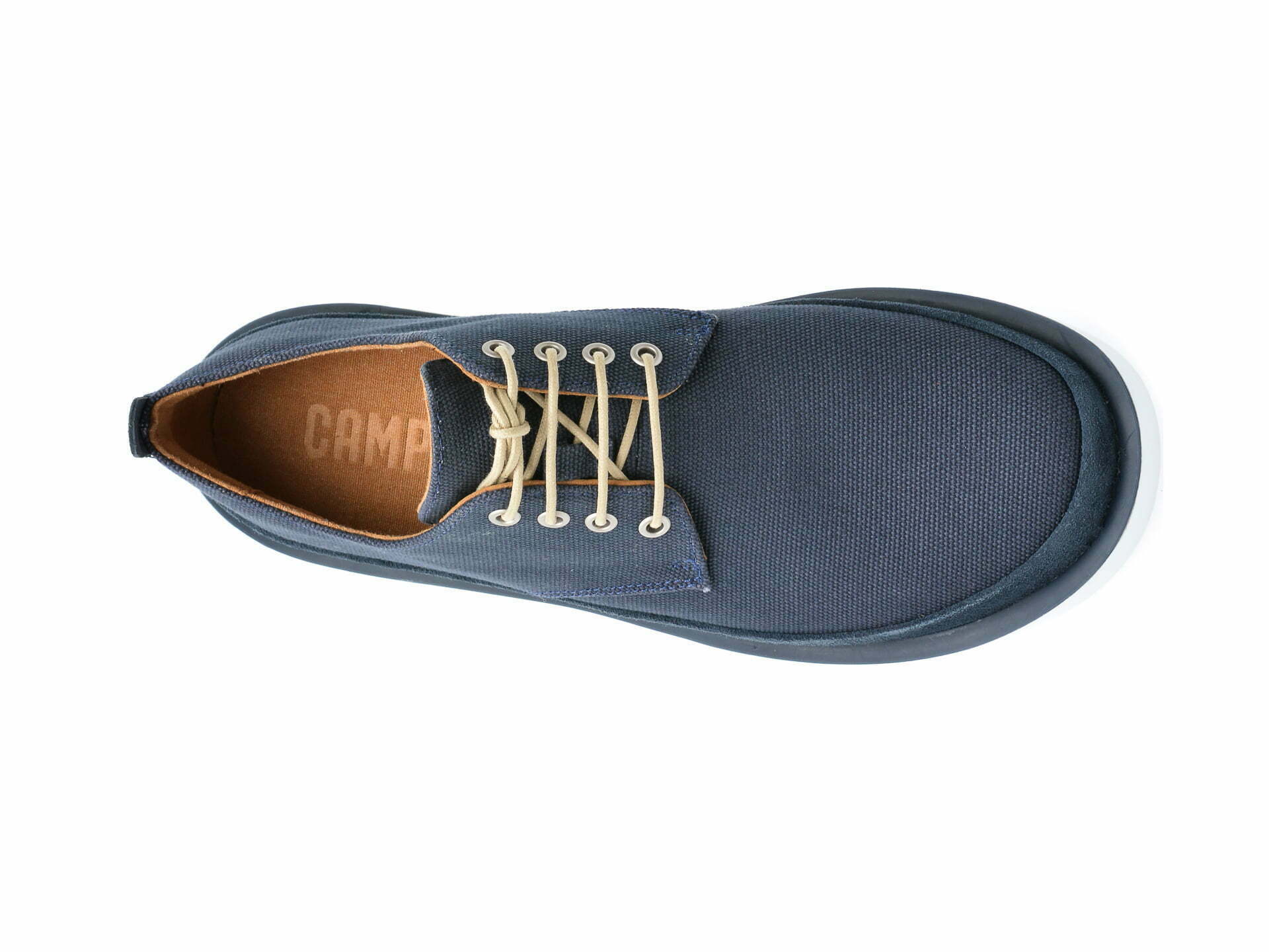 Comandă Încălțăminte Damă, la Reducere  Pantofi CAMPER bleumarin, K100774, din material textil Branduri de top ✓