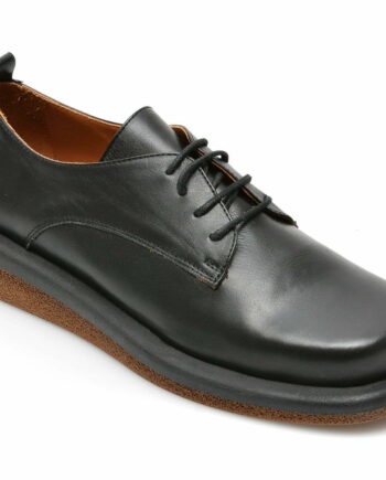 Comandă Încălțăminte Damă, la Reducere  Pantofi IMAGE negri, 351419, din piele naturala Branduri de top ✓