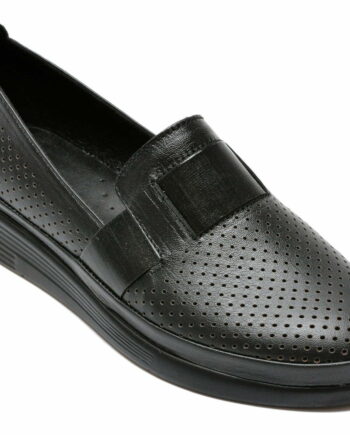 Comandă Încălțăminte Damă, la Reducere  Pantofi IMAGE negri, 99401, din piele naturala Branduri de top ✓