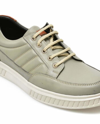 Comandă Încălțăminte Damă, la Reducere  Pantofi OTTER gri, EF4191, din piele naturala Branduri de top ✓