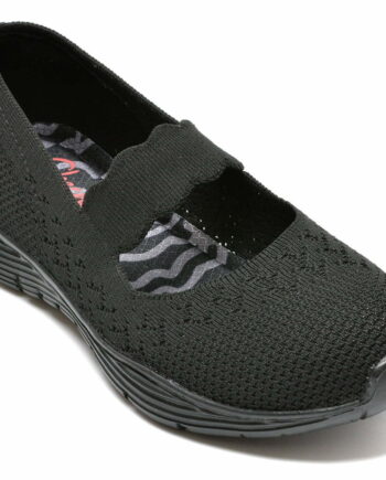 Comandă Încălțăminte Damă, la Reducere  Pantofi SKECHERS negri, SEAGER, din material textil Branduri de top ✓