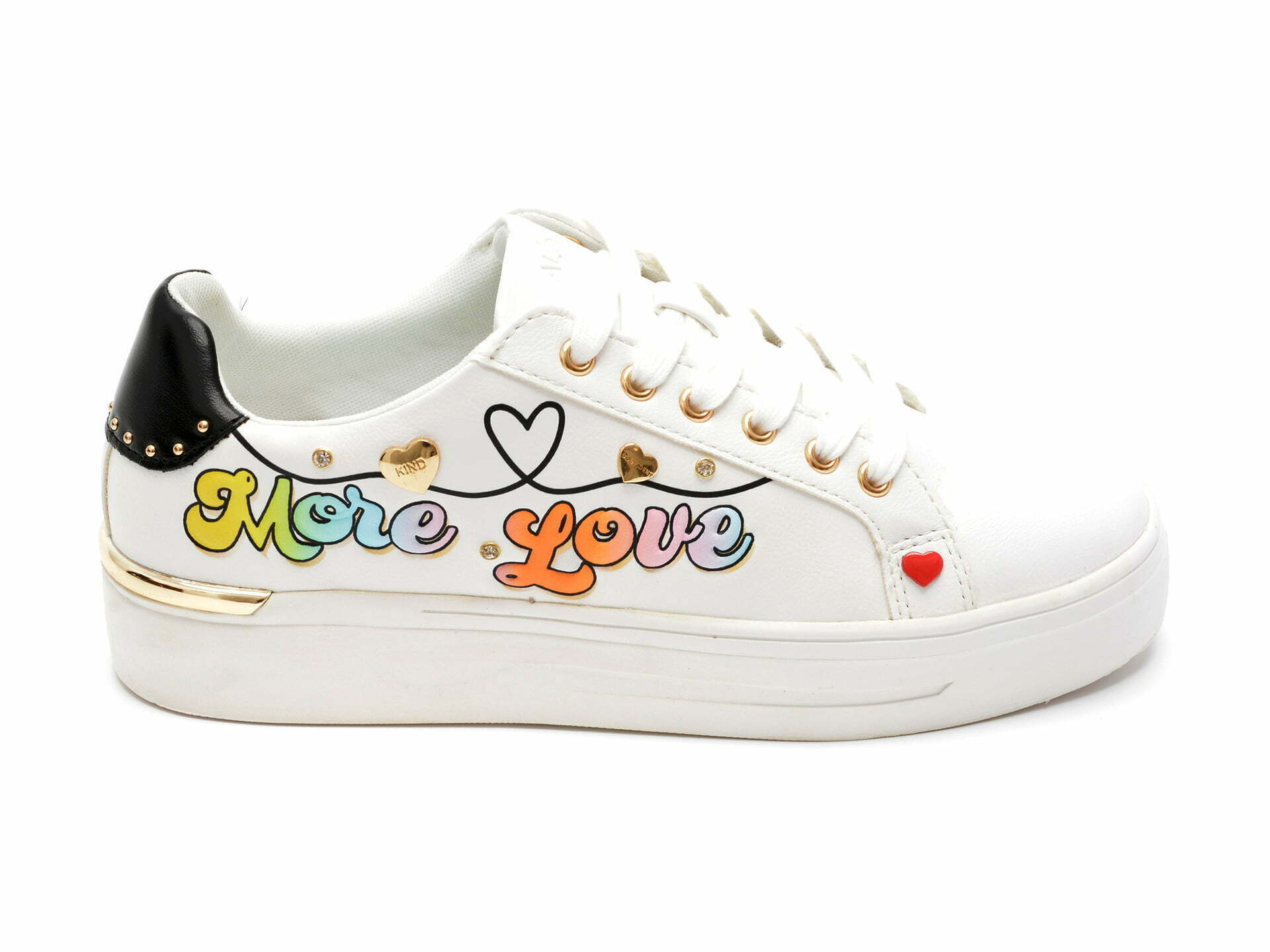 Comandă Încălțăminte Damă, la Reducere  Pantofi sport ALDO albi, LOVEMORE965, din piele ecologica Branduri de top ✓