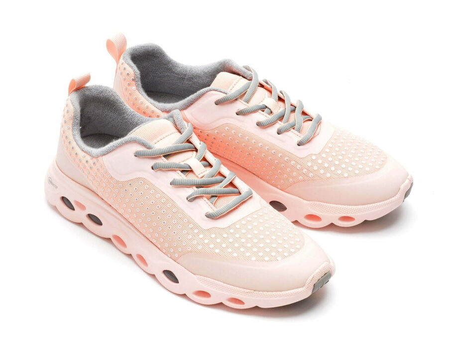Comandă Încălțăminte Damă, la Reducere  Pantofi sport ENERGYSTEP roz, 12110, din piele ecologica si material textil Branduri de top ✓