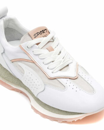 Comandă Încălțăminte Damă, la Reducere  Pantofi sport EPICA albi, 13553659, din piele naturala Branduri de top ✓