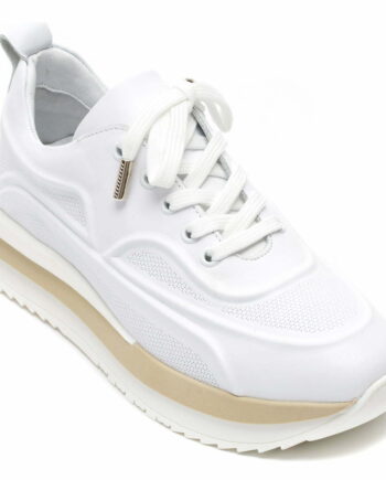 Comandă Încălțăminte Damă, la Reducere  Pantofi sport EPICA albi, 3713598, din piele naturala Branduri de top ✓