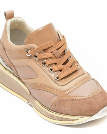 Comandă Încălțăminte Damă, la Reducere  Pantofi sport EPICA maro, 13553209, din piele naturala Branduri de top ✓