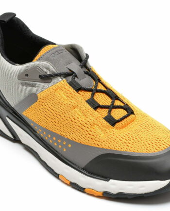 Comandă Încălțăminte Damă, la Reducere  Pantofi sport GEOX galbeni, U25ECB, din material textil si piele ecologica Branduri de top ✓
