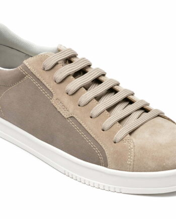 Comandă Încălțăminte Damă, la Reducere  Pantofi sport GEOX gri, U25ETB, din material textil si piele naturala Branduri de top ✓