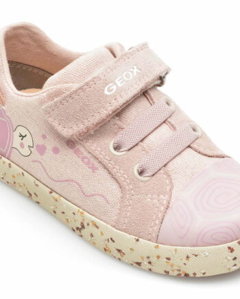 Comandă Încălțăminte Damă, la Reducere  Pantofi sport GEOX roz, B25D5C, din material textil Branduri de top ✓