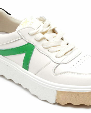 Comandă Încălțăminte Damă, la Reducere  Pantofi sport GRYXX albi, 22182, din piele naturala Branduri de top ✓