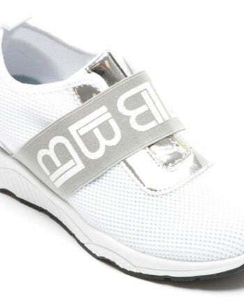 Comandă Încălțăminte Damă, la Reducere  Pantofi sport LAURA BIAGIOTTI albi, 7502, din material textil Branduri de top ✓