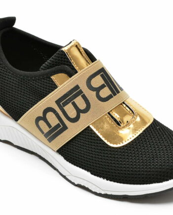 Comandă Încălțăminte Damă, la Reducere  Pantofi sport LAURA BIAGIOTTI negri, 7502, din material textil Branduri de top ✓