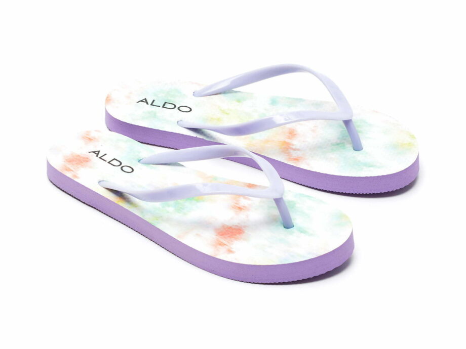 Comandă Încălțăminte Damă, la Reducere  Papuci ALDO multicolori, ERODISH963, din pvc Branduri de top ✓