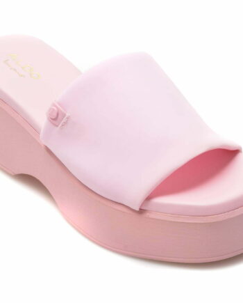 Comandă Încălțăminte Damă, la Reducere  Papuci ALDO roz, YASSU690, din material textil Branduri de top ✓