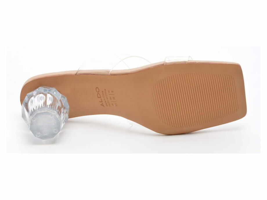 Comandă Încălțăminte Damă, la Reducere  Papuci ALDO transparente, AERNO270, din pvc Branduri de top ✓