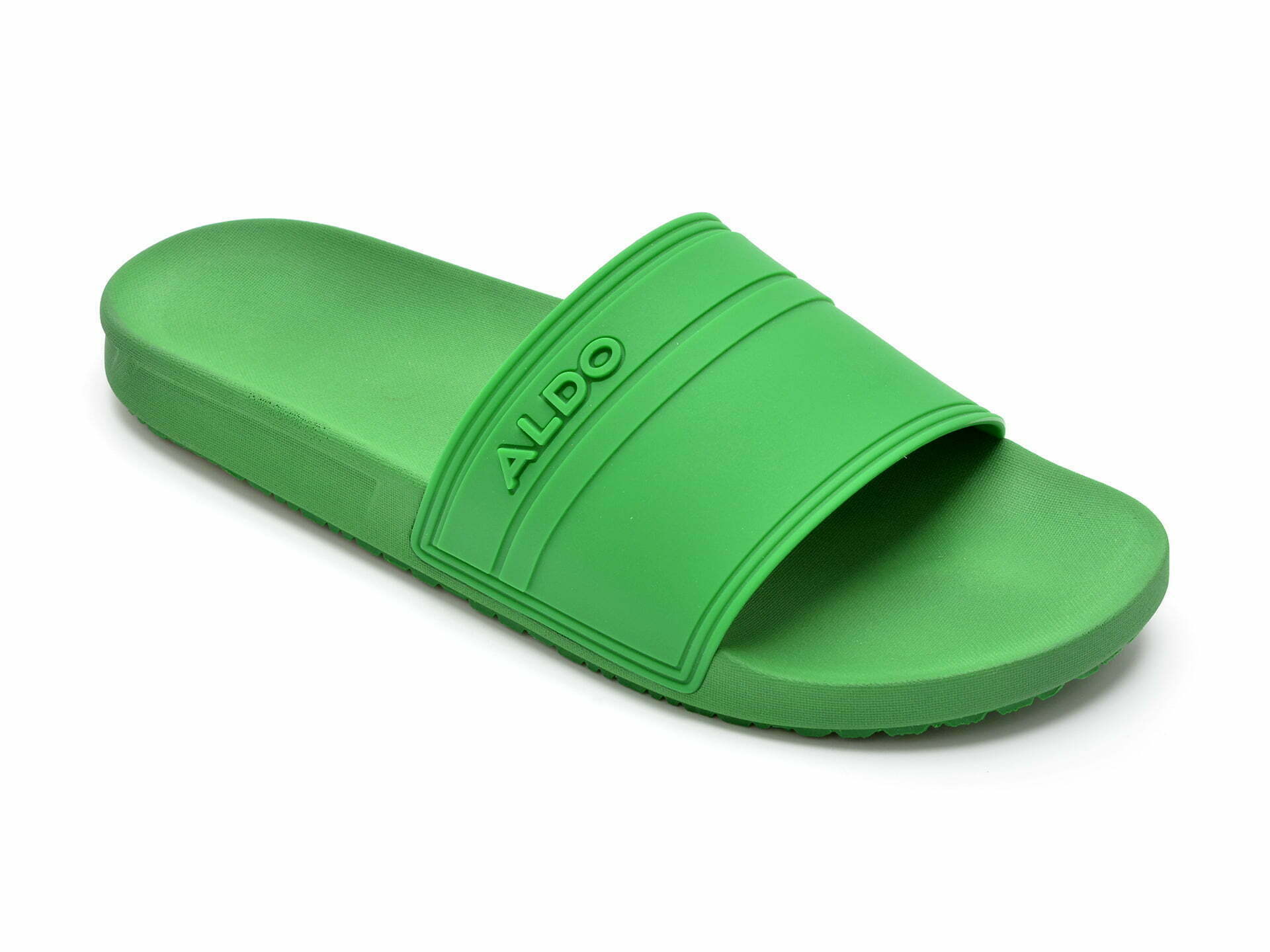 Comandă Încălțăminte Damă, la Reducere  Papuci ALDO verzi, DINMORE300, din pvc Branduri de top ✓