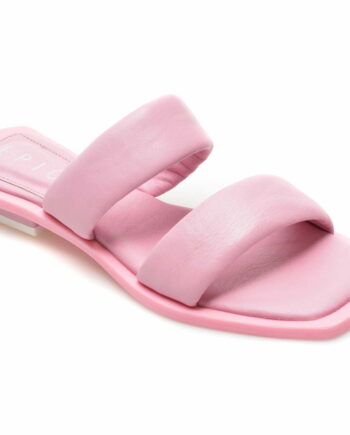 Comandă Încălțăminte Damă, la Reducere  Papuci EPICA roz, 7219, din piele naturala Branduri de top ✓