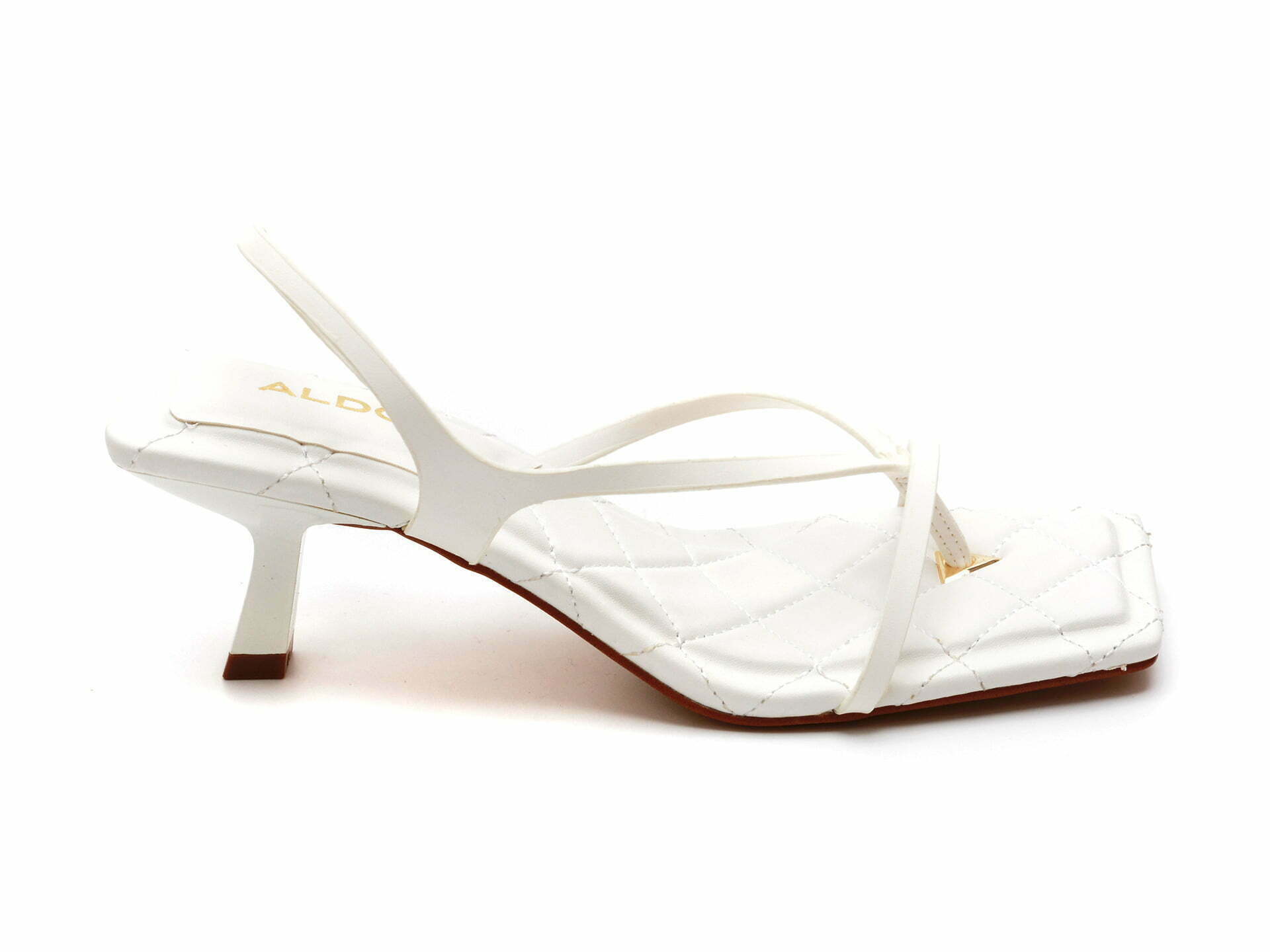 Comandă Încălțăminte Damă, la Reducere  Sandale ALDO albe, LONI100, din piele ecologica Branduri de top ✓