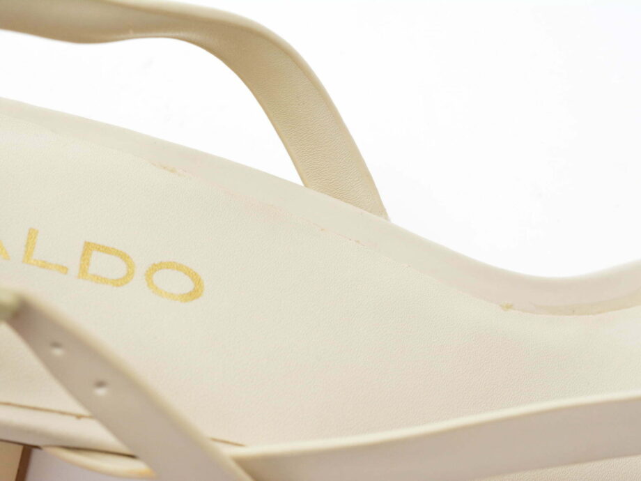 Comandă Încălțăminte Damă, la Reducere  Sandale ALDO albe, MAISSY110, din piele ecologica Branduri de top ✓