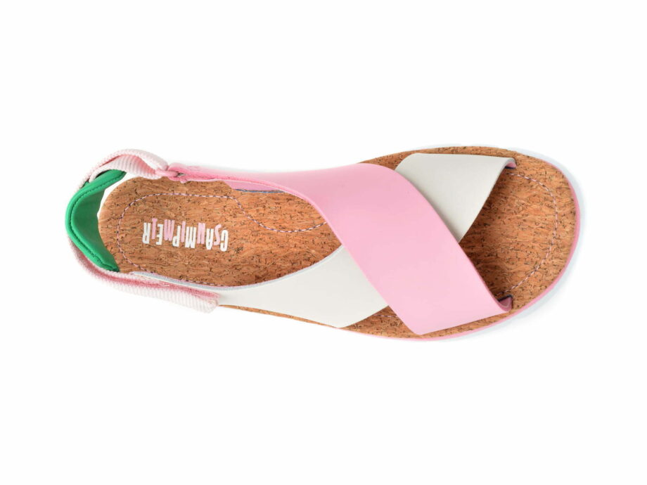 Comandă Încălțăminte Damă, la Reducere  Sandale CAMPER roz, K200157, din piele naturala Branduri de top ✓