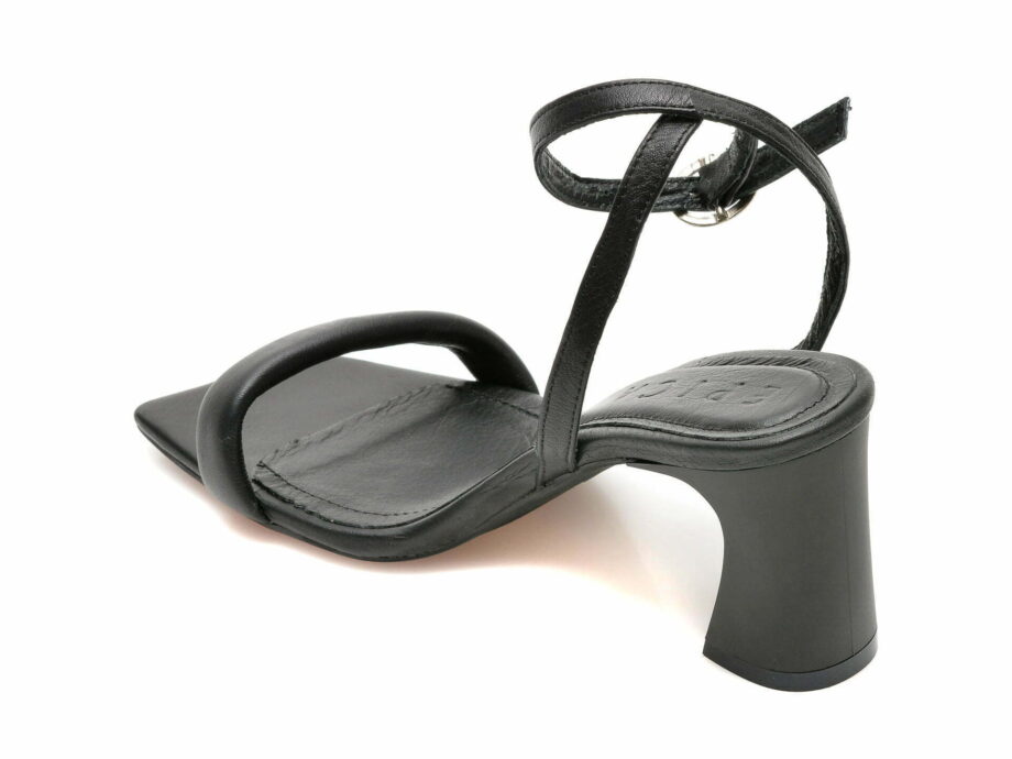 Comandă Încălțăminte Damă, la Reducere  Sandale EPICA negre, 520, din piele naturala Branduri de top ✓