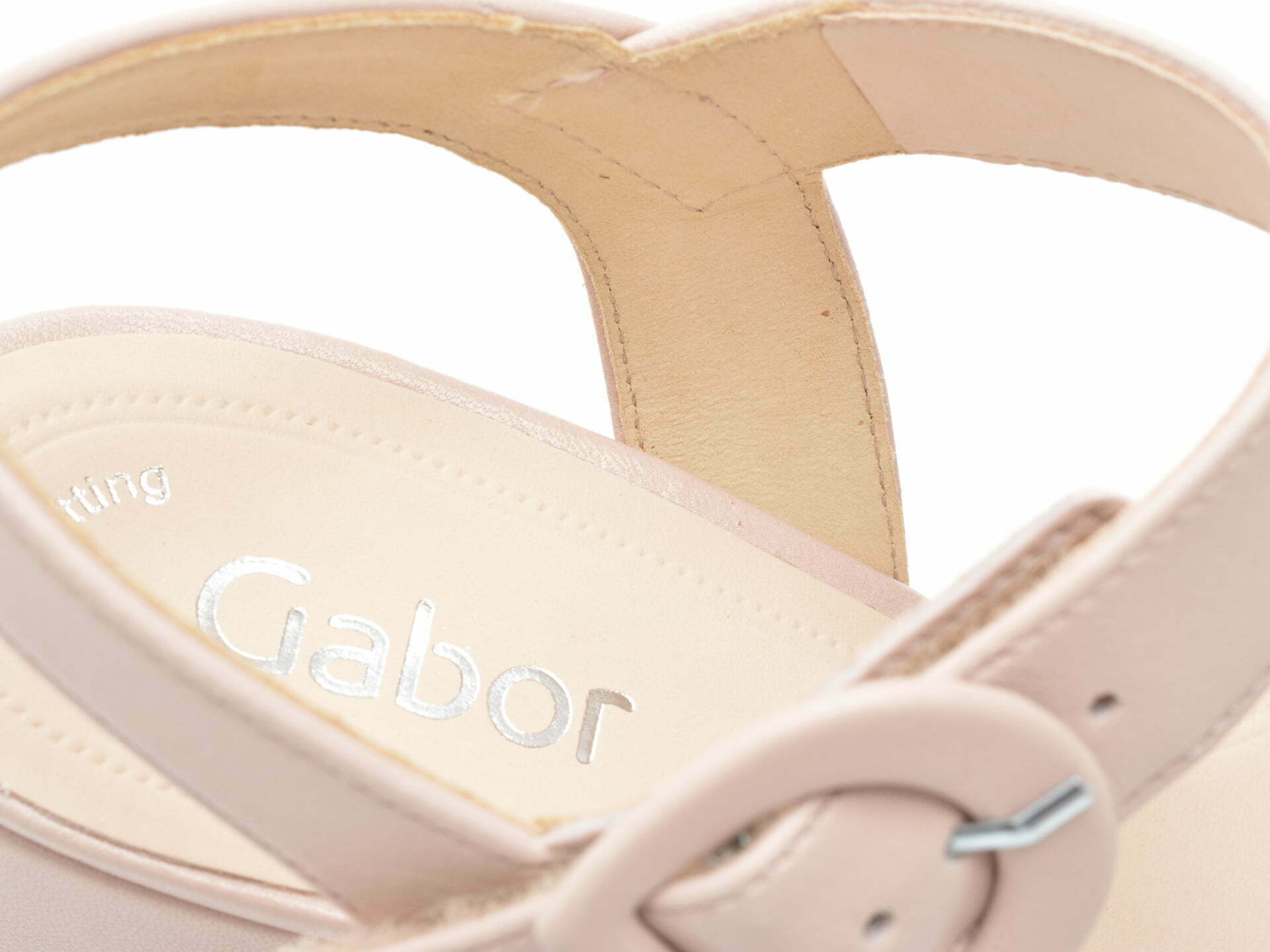Comandă Încălțăminte Damă, la Reducere  Sandale GABOR nude, 81710, din piele naturala Branduri de top ✓